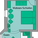 Apartamento Strandvilla Hubertus - Mit Parkplatz Wlan Kueche Garten Grillplatz Waldbaden