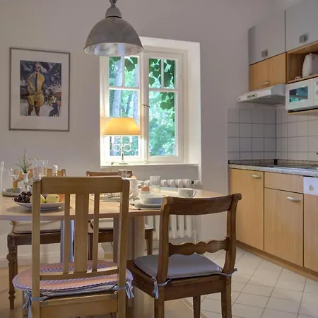 Apartamento Strandvilla Hubertus - Mit Parkplatz Wlan Küche Garten Grillplatz Waldbaden