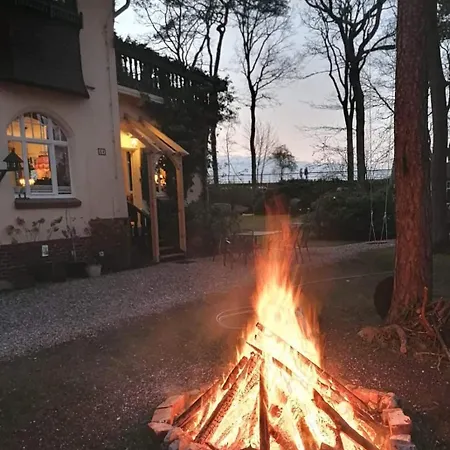 Apartamento Strandvilla Hubertus - Mit Parkplatz Wlan Küche Garten Grillplatz Waldbaden