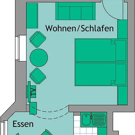 Apartamento Strandvilla Hubertus - Mit Parkplatz Wlan Küche Garten Grillplatz Waldbaden