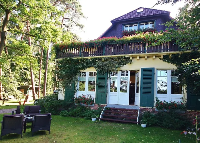 شقة Strandvilla Hubertus - Mit Parkplatz Wlan Kueche Garten Grillplatz Waldbaden بولتينهاجين