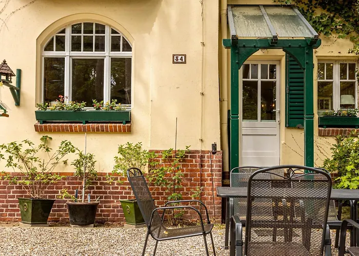 شقة Strandvilla Hubertus - Mit Parkplatz Wlan Kueche Garten Grillplatz Waldbaden بولتينهاجين