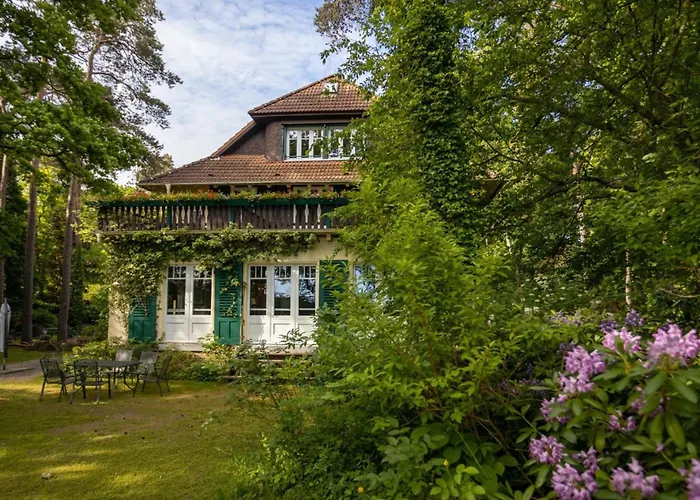 شقة Strandvilla Hubertus - Mit Parkplatz Wlan Kueche Garten Grillplatz Waldbaden