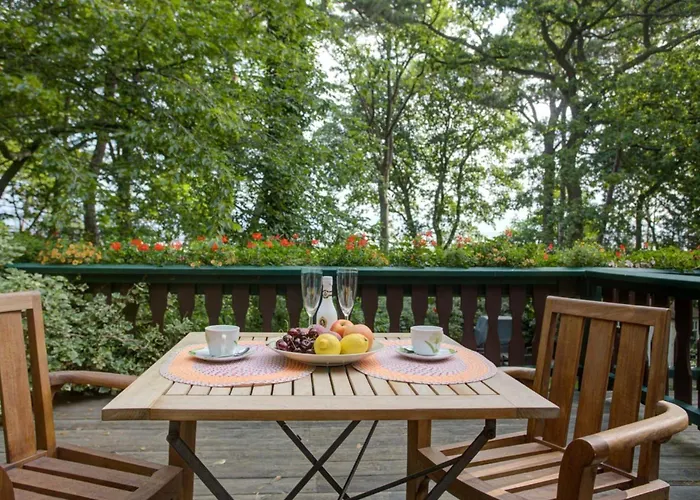 شقة Strandvilla Hubertus - Mit Parkplatz Wlan Kueche Garten Grillplatz Waldbaden *